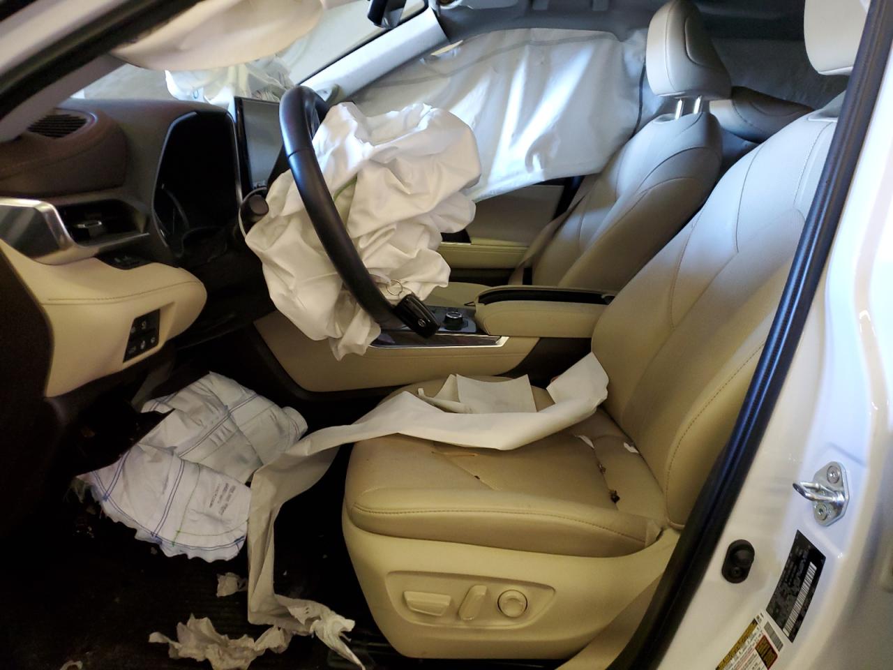 2022 TOYOTA HIGHLANDER LIMITED VIN:5TDDZRBH9NS570212