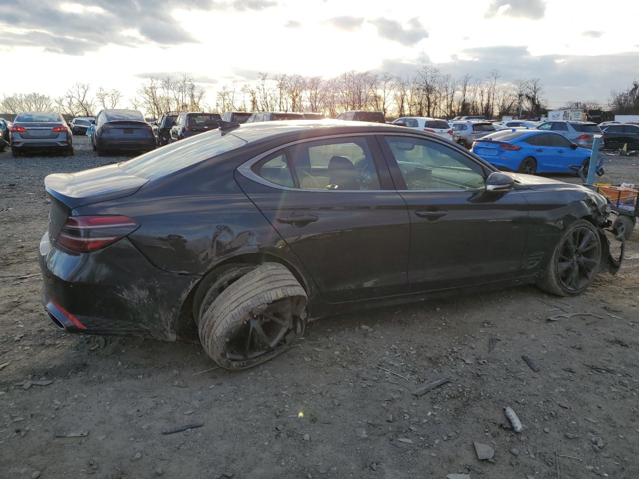 2022 GENESIS G70 BASE VIN:KMTG54TE0NU085311