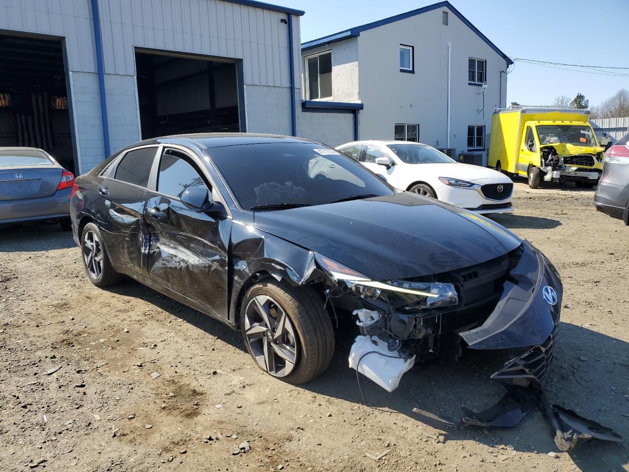 2023 HYUNDAI ELANTRA SEL VIN:KMHLS4AG2PU615612