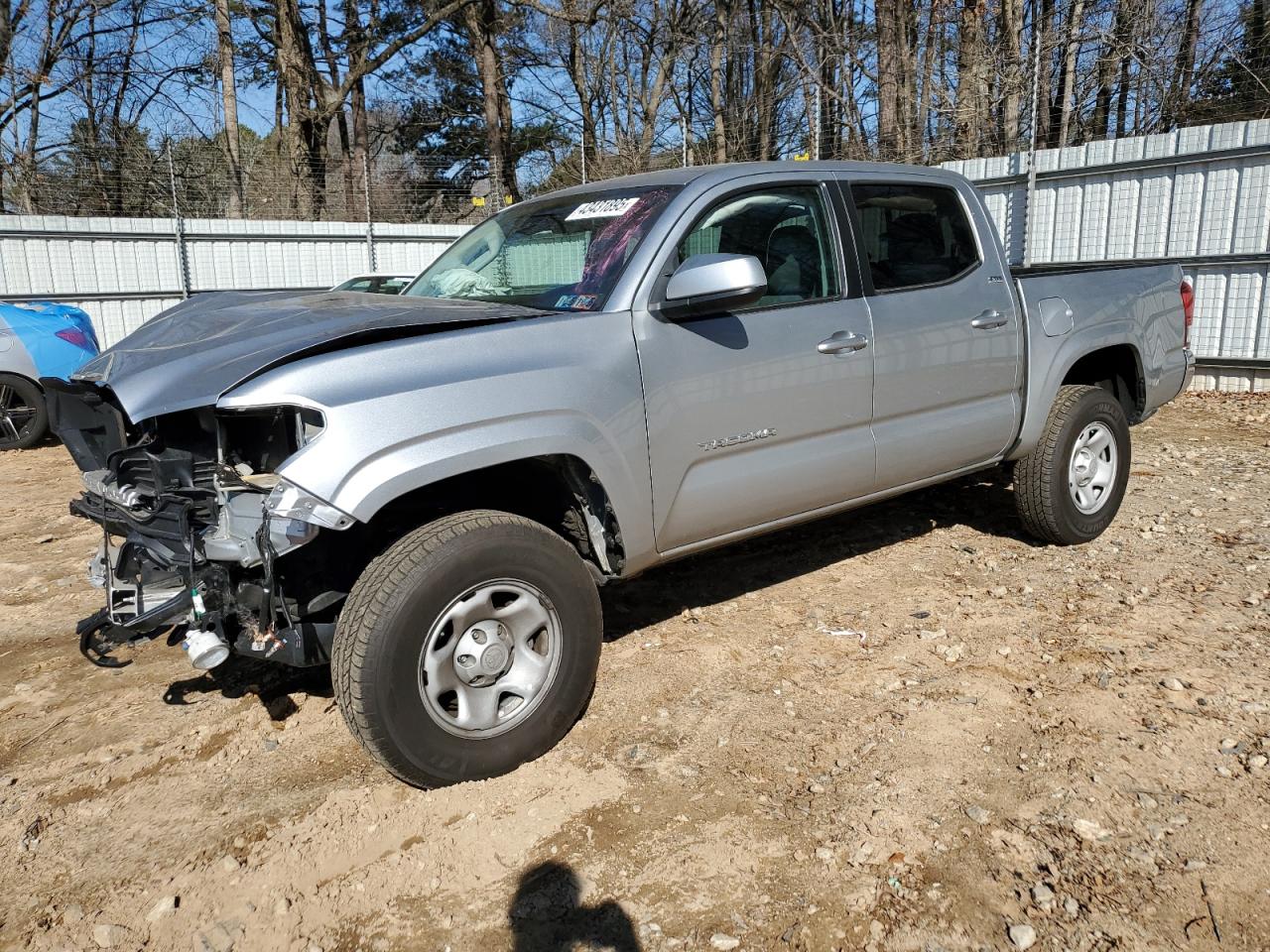 2022 TOYOTA TACOMA DOUBLE CAB VIN:3TYAX5GN3NT048227