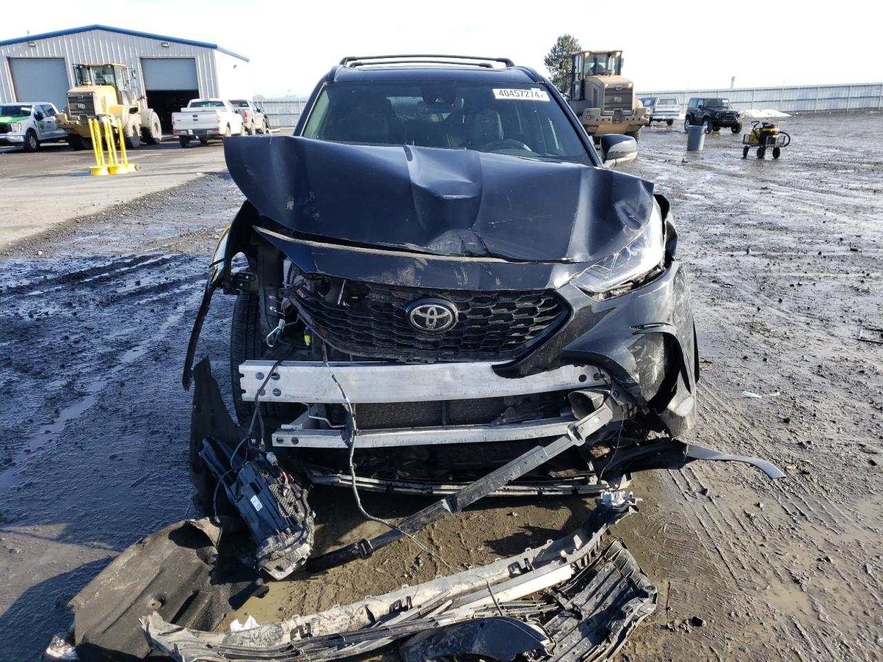 2022 TOYOTA HIGHLANDER XSE VIN:5TDJZRBH1NS250059