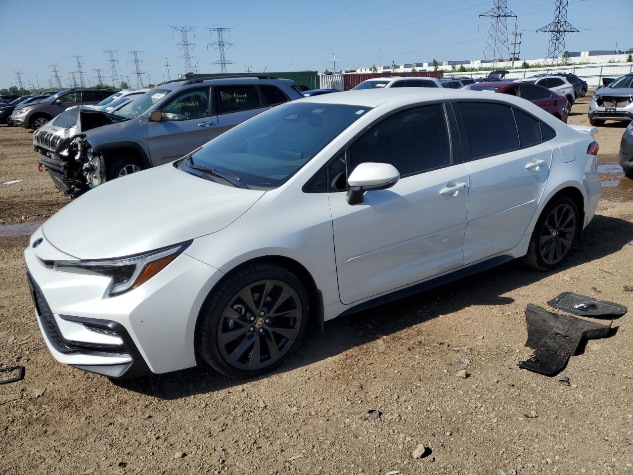 2023 TOYOTA COROLLA SE VIN:5YFS4MCE7PP163224