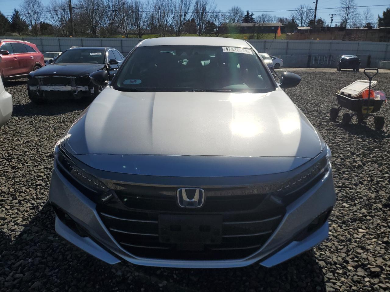 2022 HONDA ACCORD HYBRID SPORT VIN:1HGCV3F21NA023685