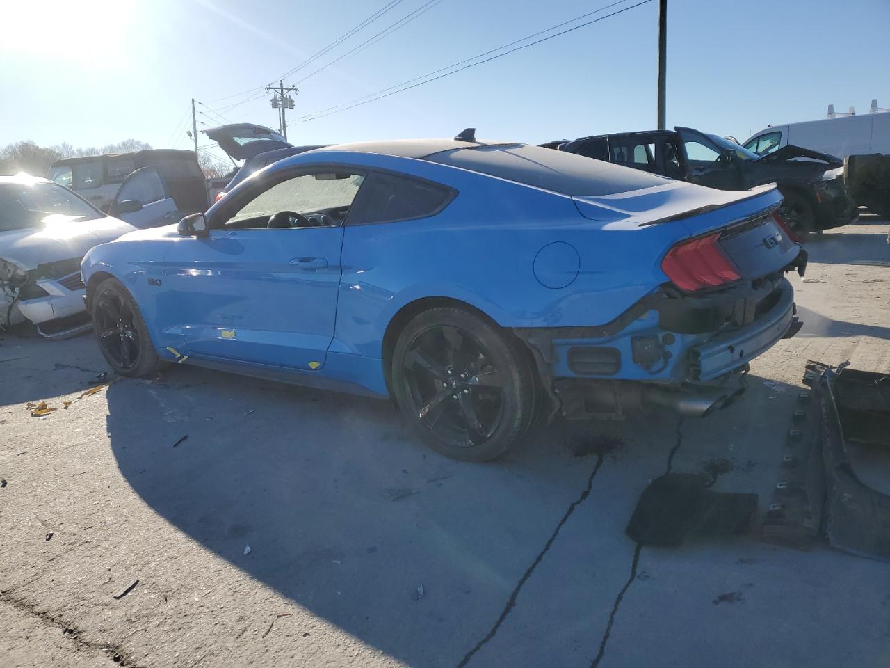 2022 FORD MUSTANG GT VIN:1FA6P8CFXN5109649