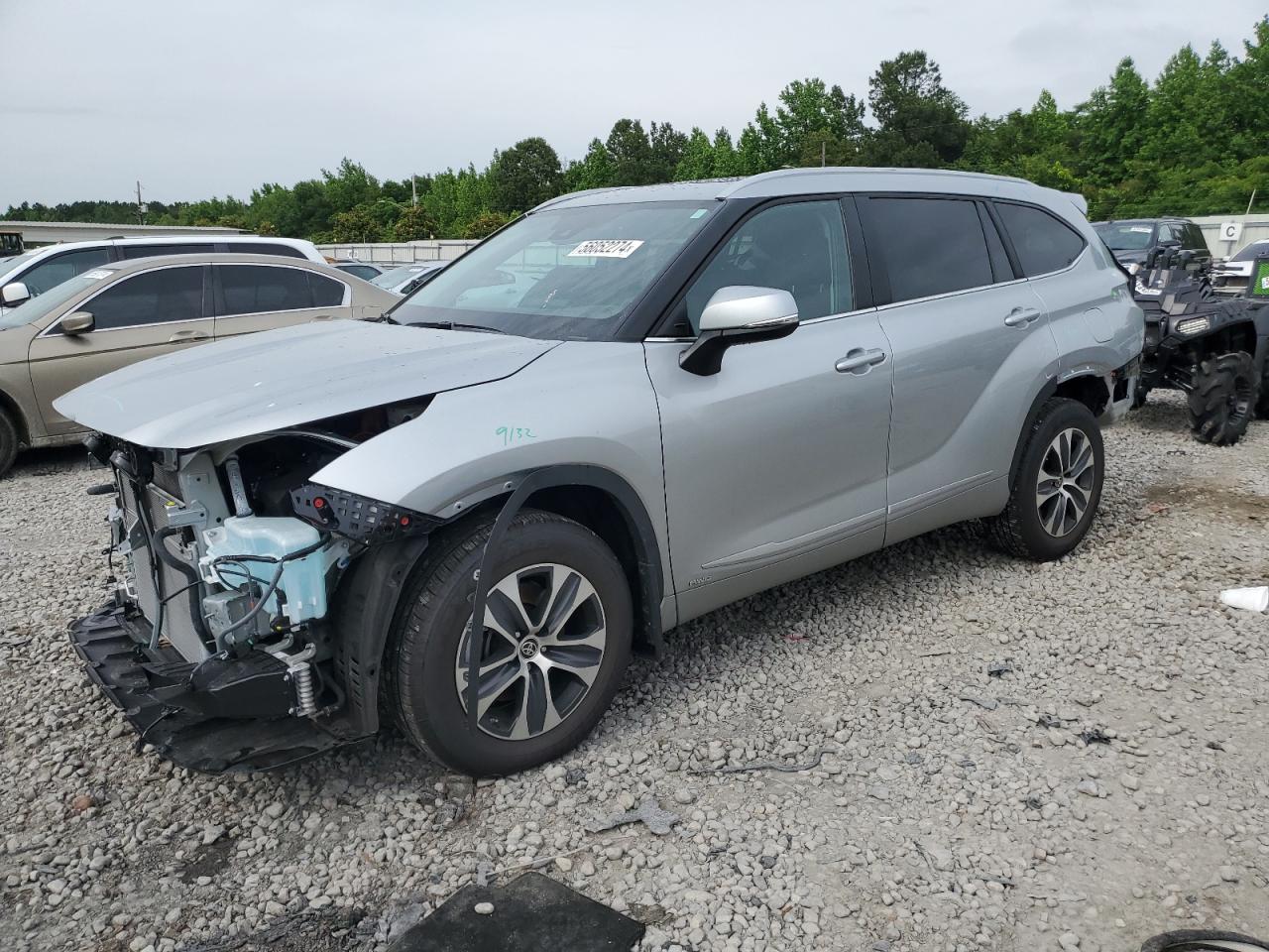 2023 TOYOTA HIGHLANDER HYBRID XLE VIN:5TDKBRCH5PS600352