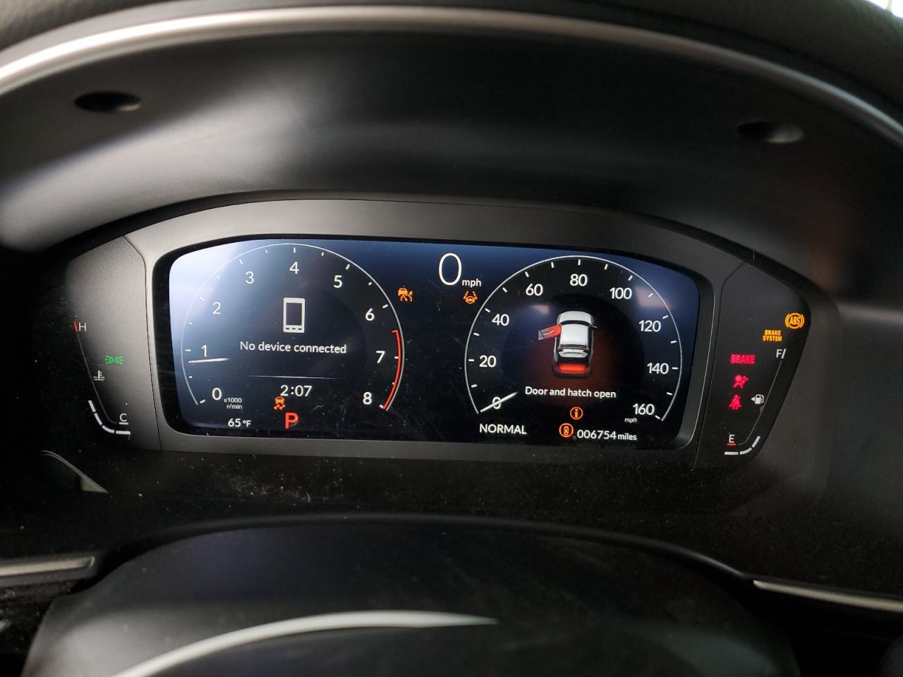 2024 HONDA CIVIC SPORT TOURING VIN:19XFL1H88RE028747