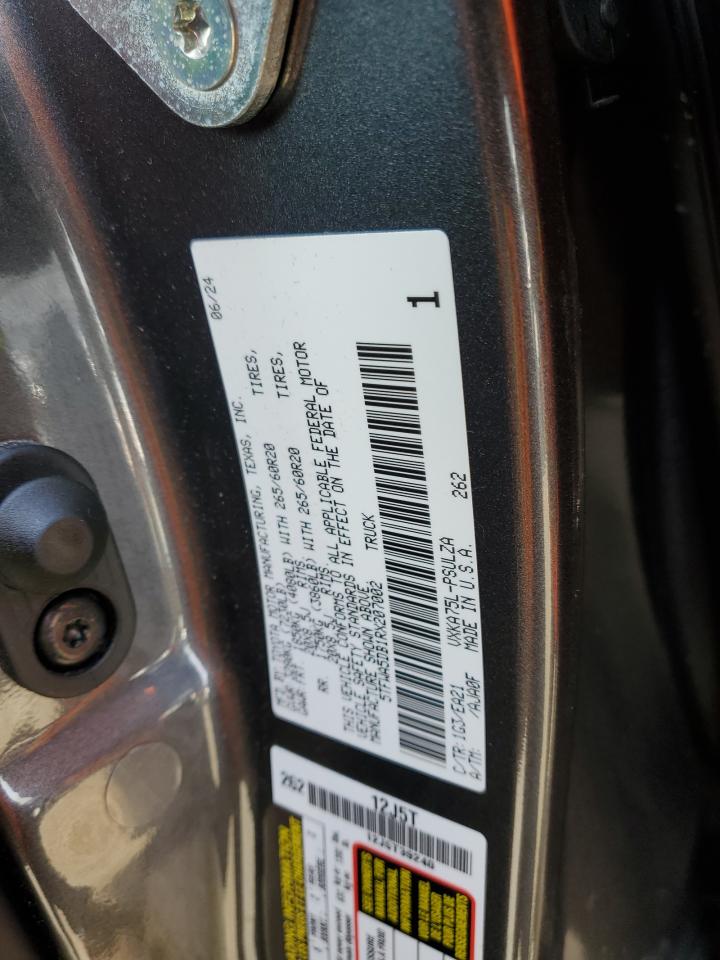 2024 TOYOTA TUNDRA CREWMAX LIMITED VIN:5TFWA5DB1RX207002