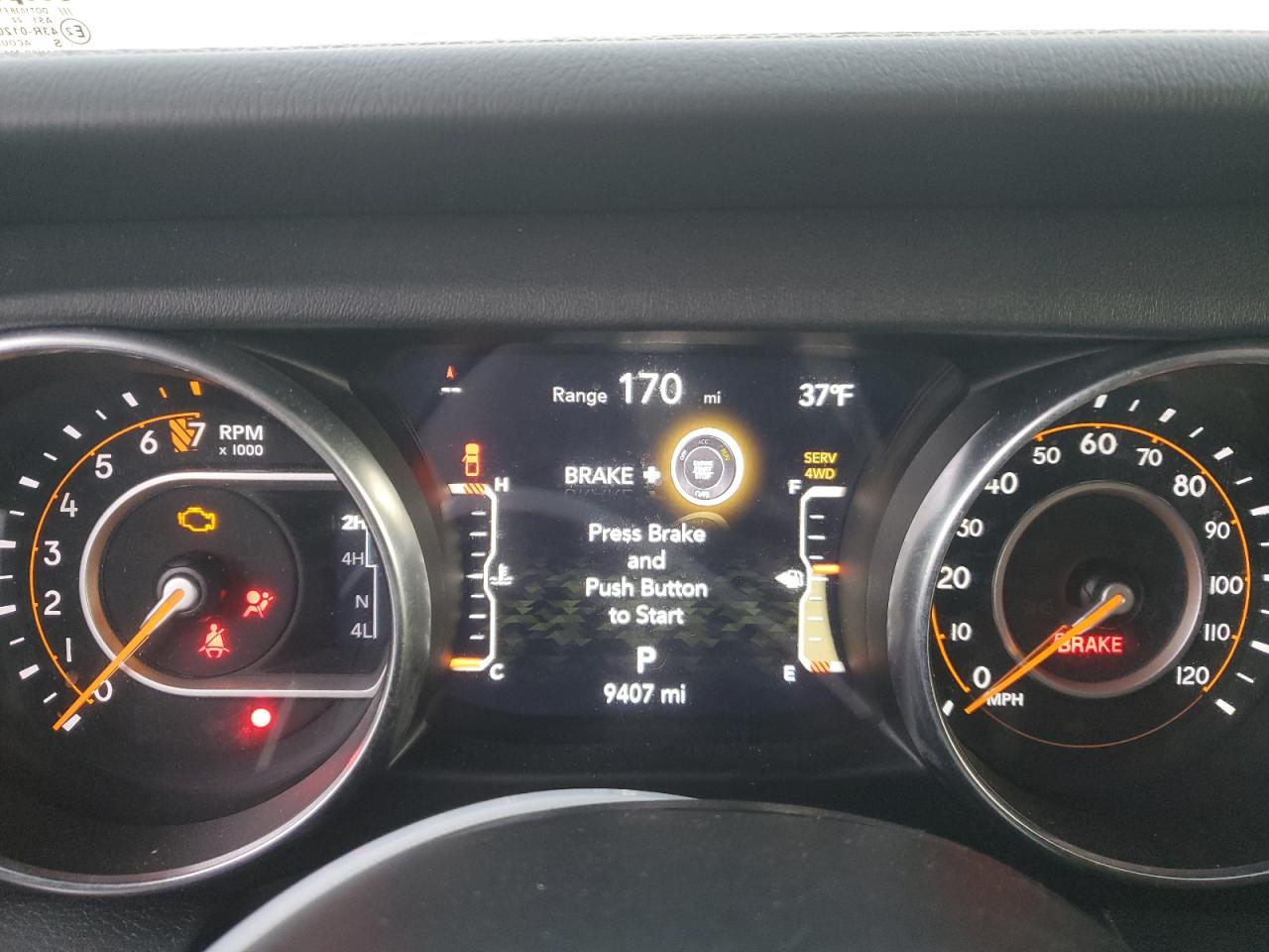 2022 JEEP GLADIATOR OVERLAND VIN:1C6HJTFG2NL140540