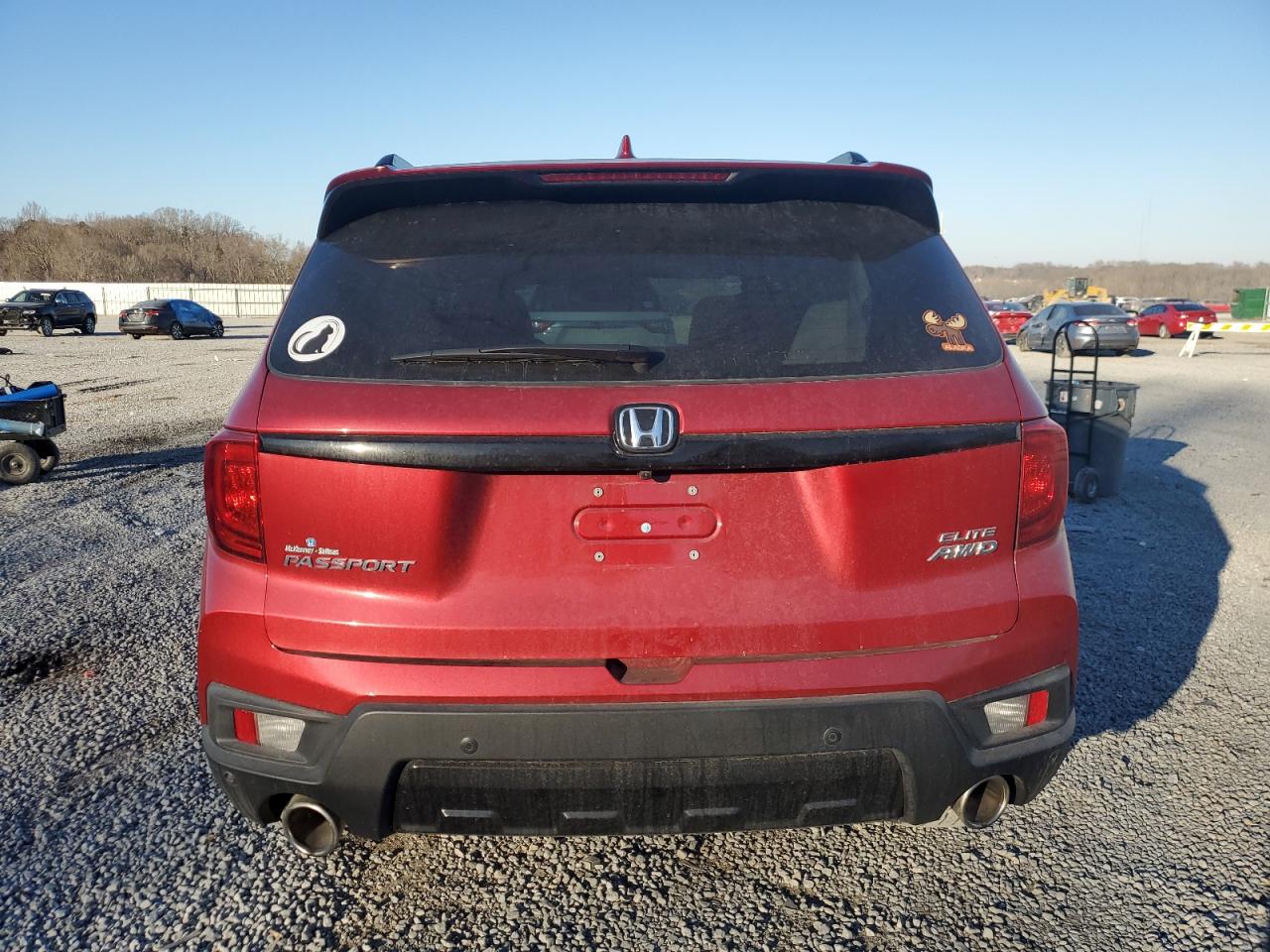 2023 HONDA PASSPORT ELITE VIN:5FNYF8H02PB014854