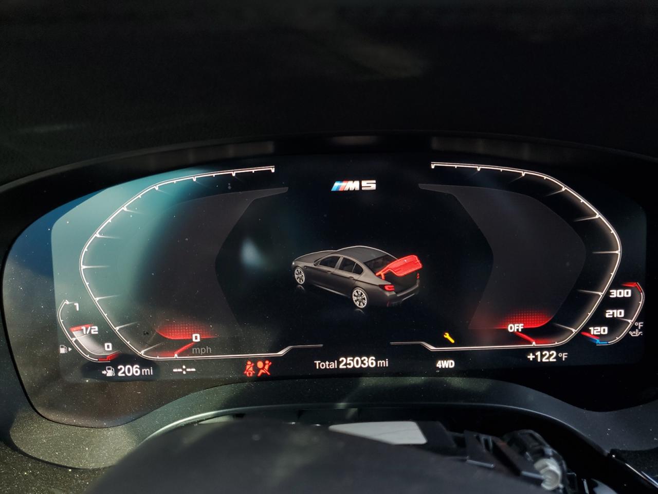 2022 BMW M5  VIN:WBS83CH03NCH66564