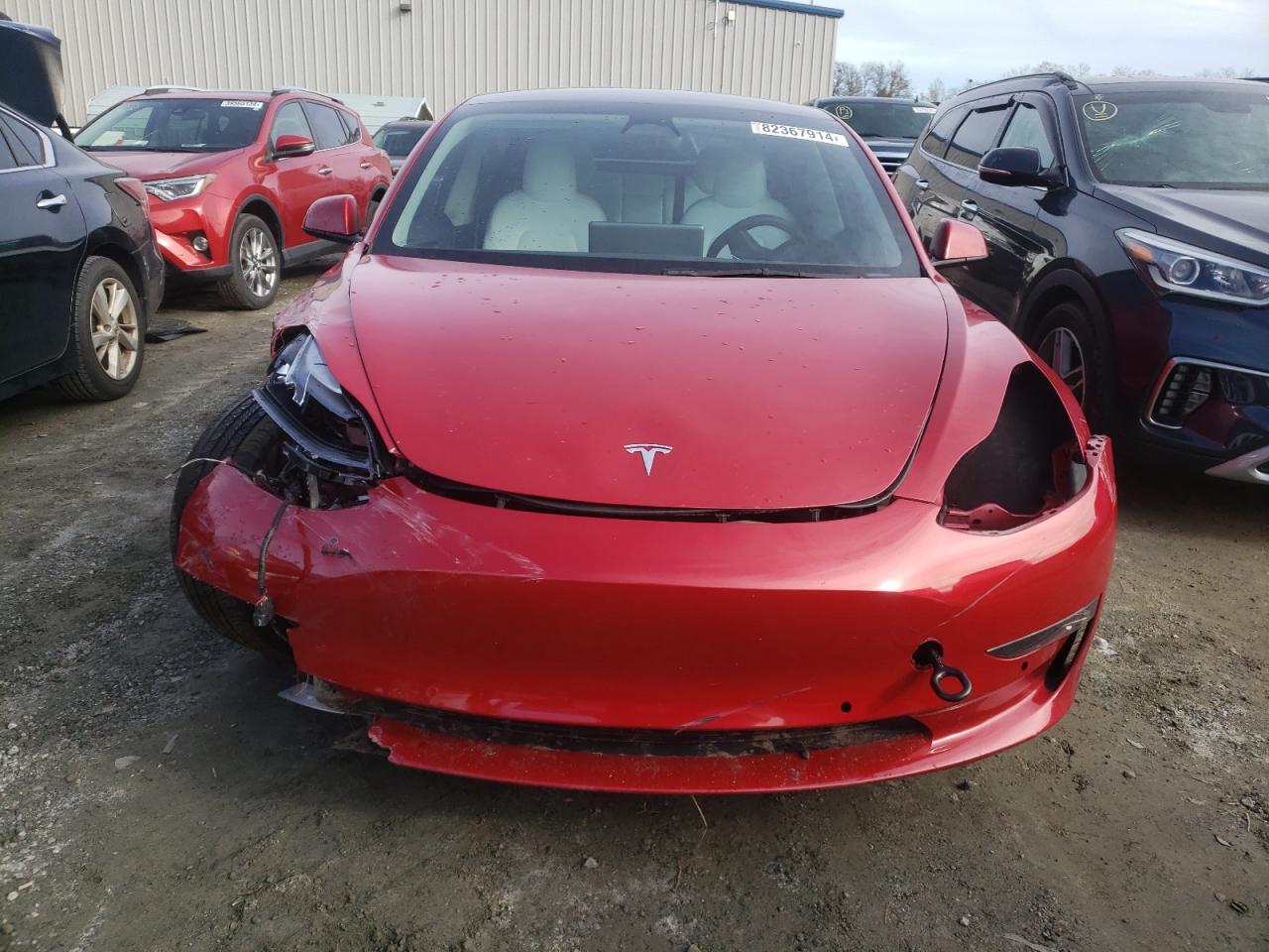 2022 TESLA MODEL 3  VIN:5YJ3E1EB0NF348890