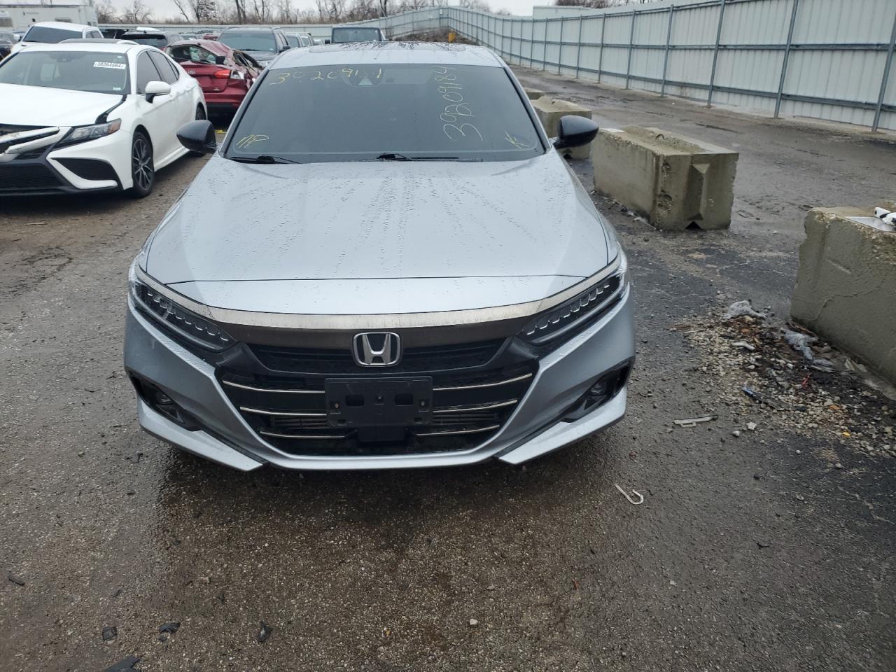 2022 HONDA ACCORD SPORT VIN:1HGCP2F73AA038196