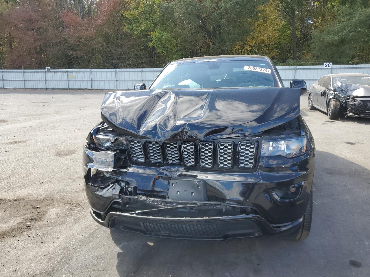 2022 JEEP GRAND CHEROKEE LAREDO E VIN:1C4RJFAG7NC128938