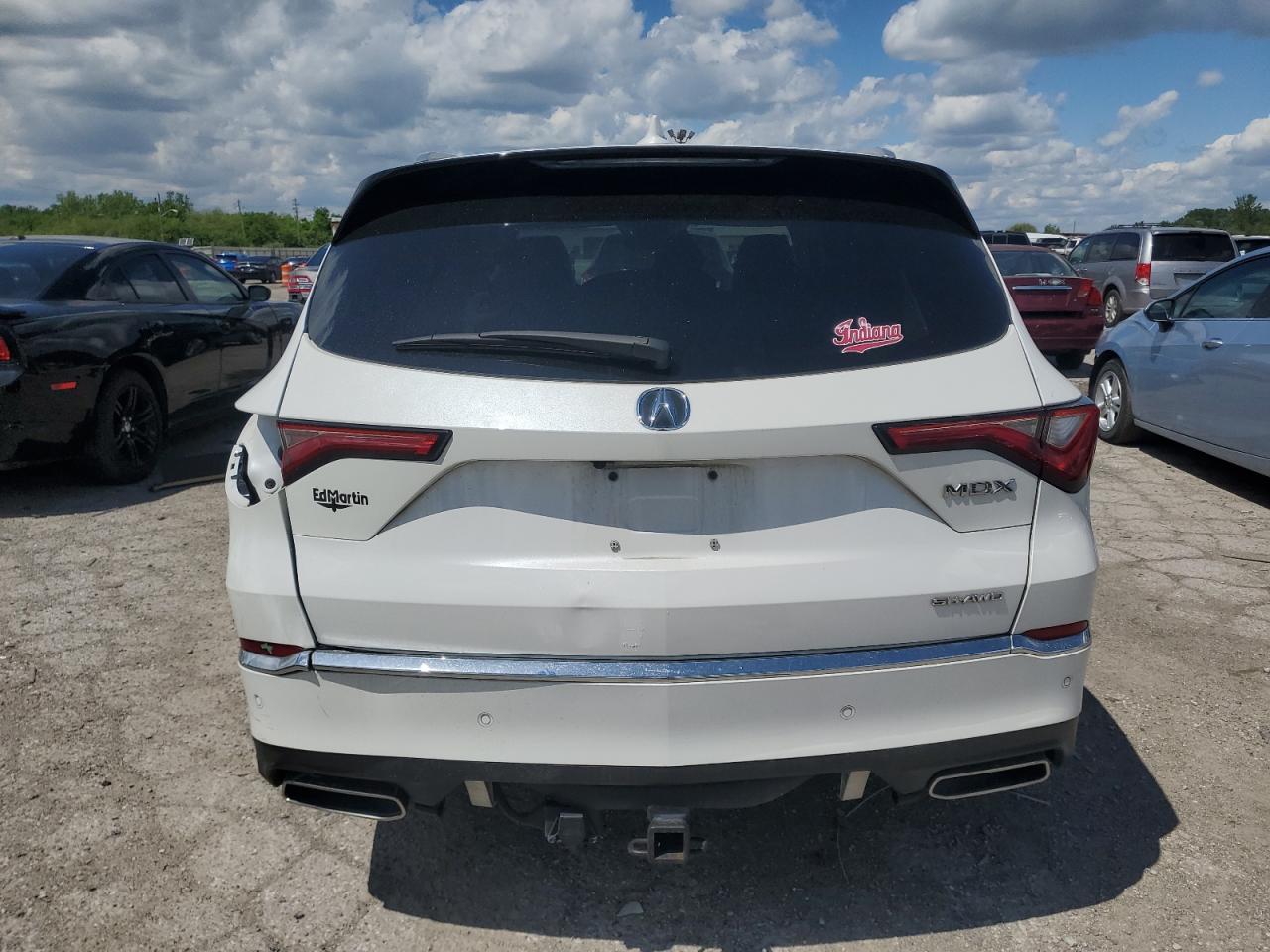 2022 ACURA MDX ADVANCE VIN:5J8YE1H88NL036174