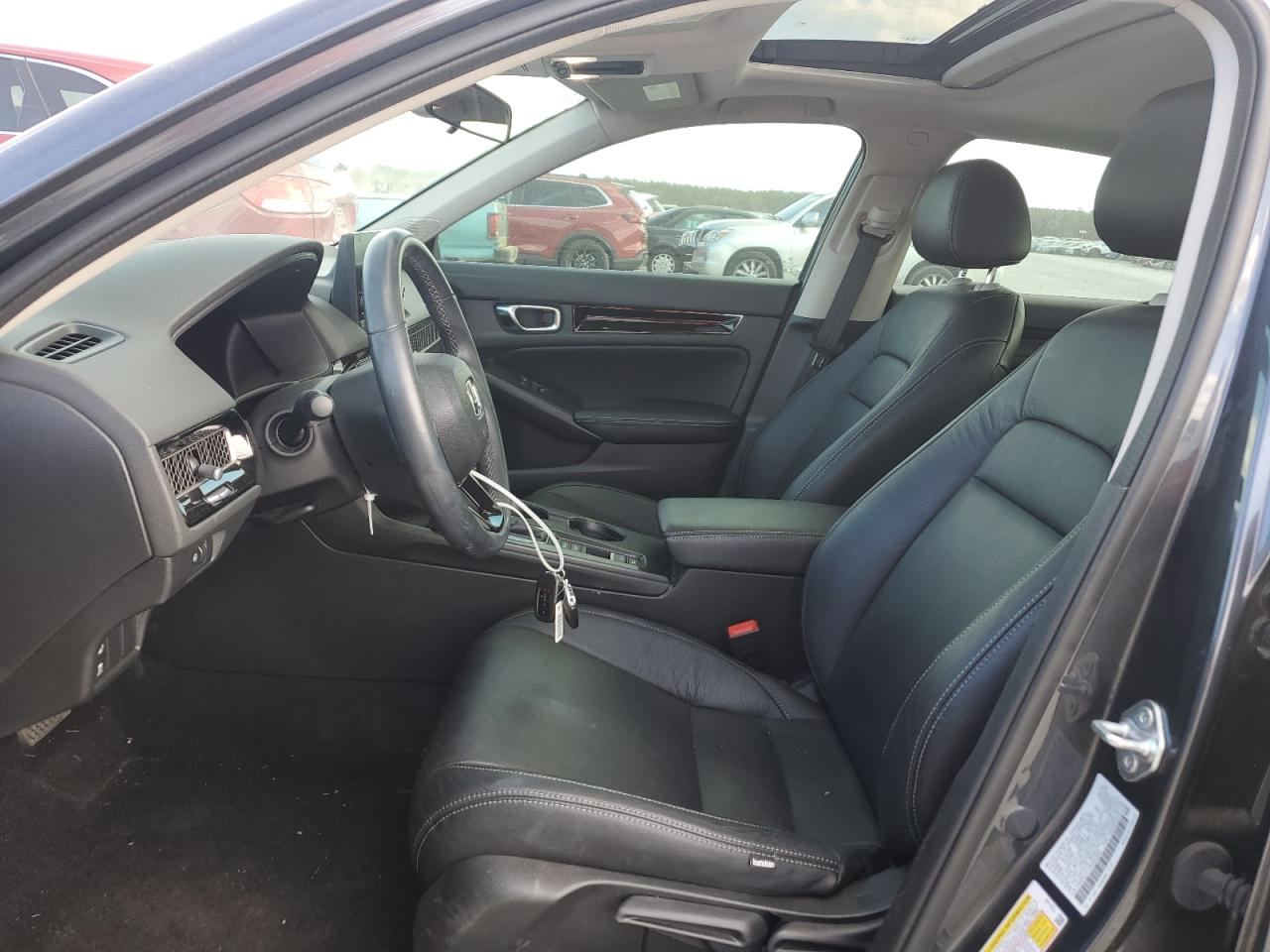 2022 HONDA CIVIC EX VIN:2HGFE1F71NH323693