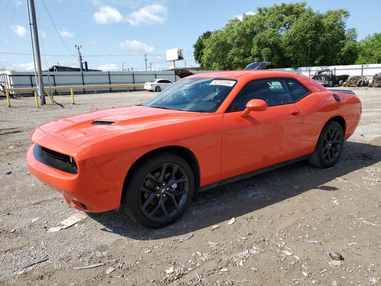 2023 DODGE CHALLENGER SXT VIN:2C3CDZAG6PH554087