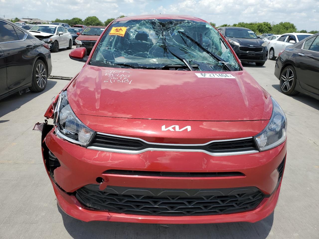 2023 KIA RIO LX VIN:3KPA24AD5PE584825