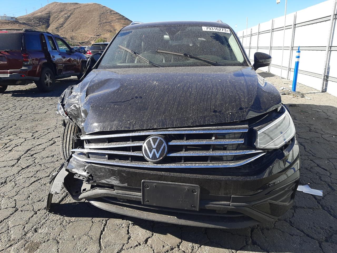 2022 VOLKSWAGEN TIGUAN SE VIN:3VV2B7AX6NM088114