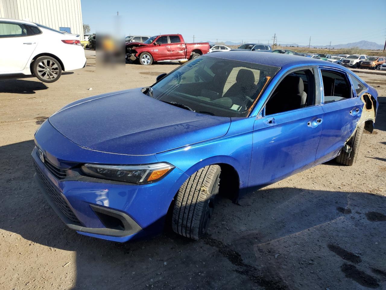 2022 HONDA CIVIC SPORT VIN:2HGFE2F50NH586536