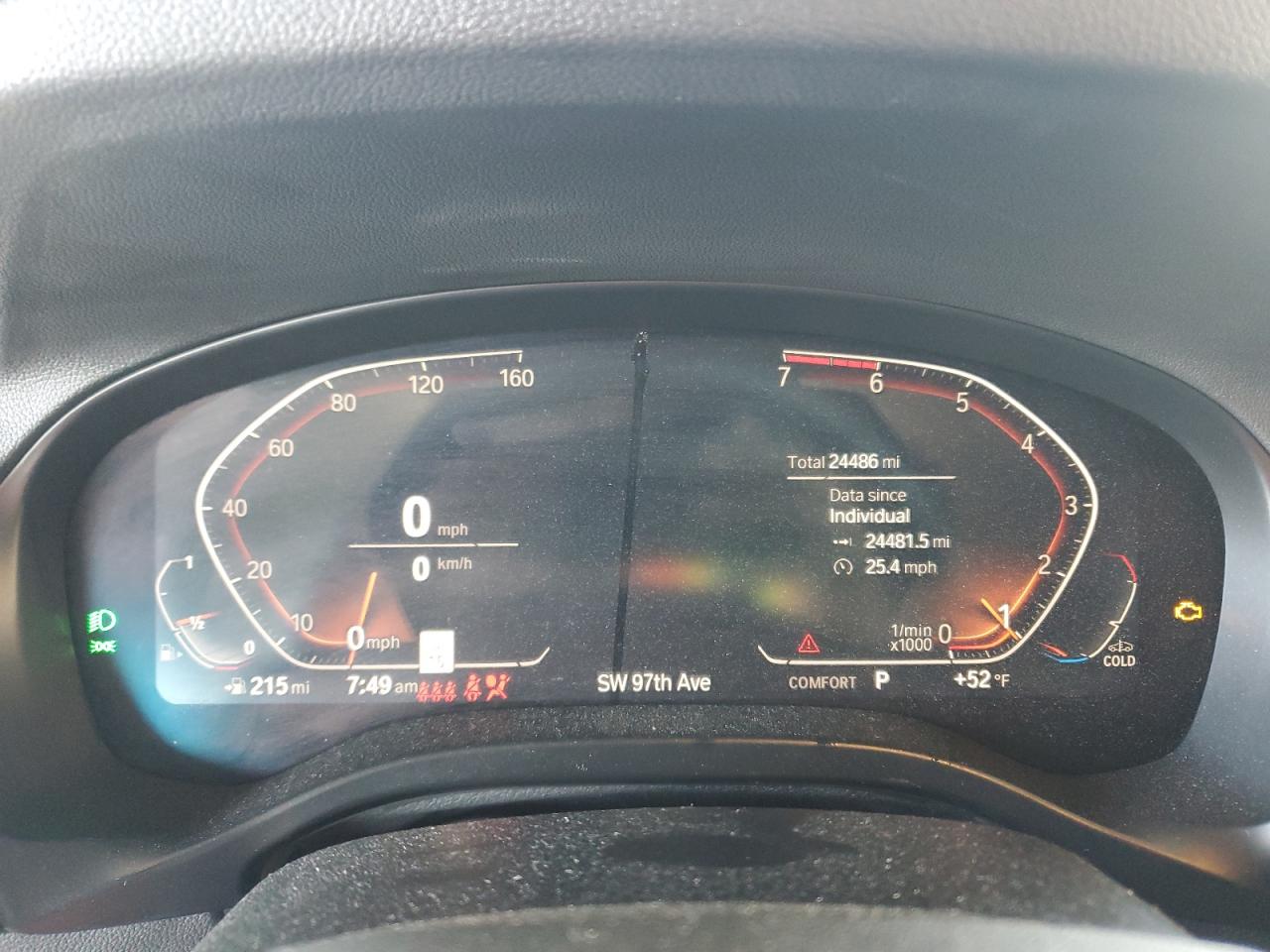 2022 BMW X3 SDRIVE30I VIN:5UX43DP02N9N15315