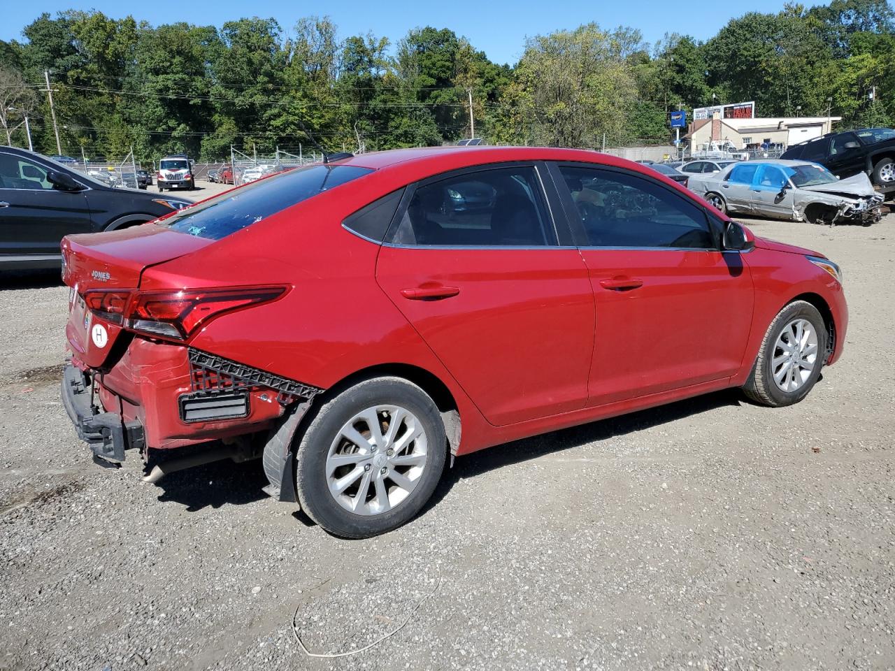 2022 HYUNDAI ACCENT SE VIN:3KPC24A62NE156797