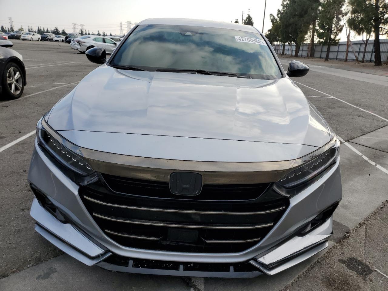 2022 HONDA ACCORD HYBRID SPORT VIN:1HGCV3F25NA022801
