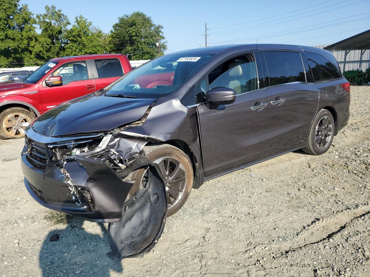 2023 HONDA ODYSSEY ELITE VIN:5FNRL6H90PB030728