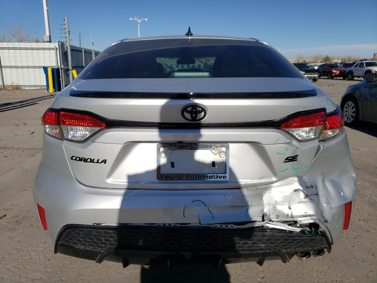 2022 TOYOTA COROLLA SE VIN:5YFS4MCE0NP122026