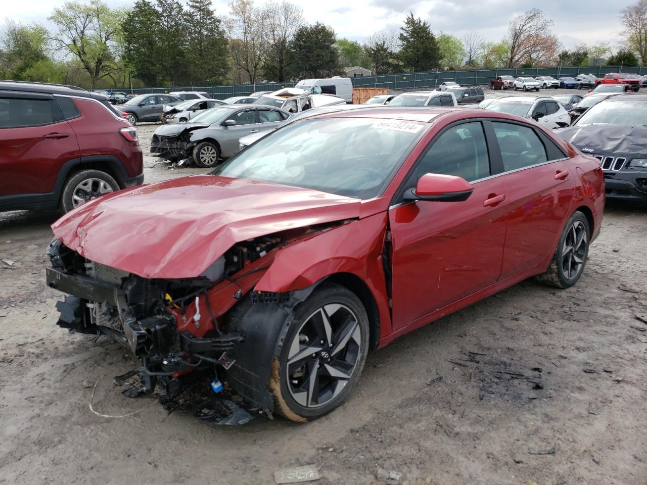 2023 HYUNDAI ELANTRA LIMITED VIN:KMHLN4AJ6PU038358