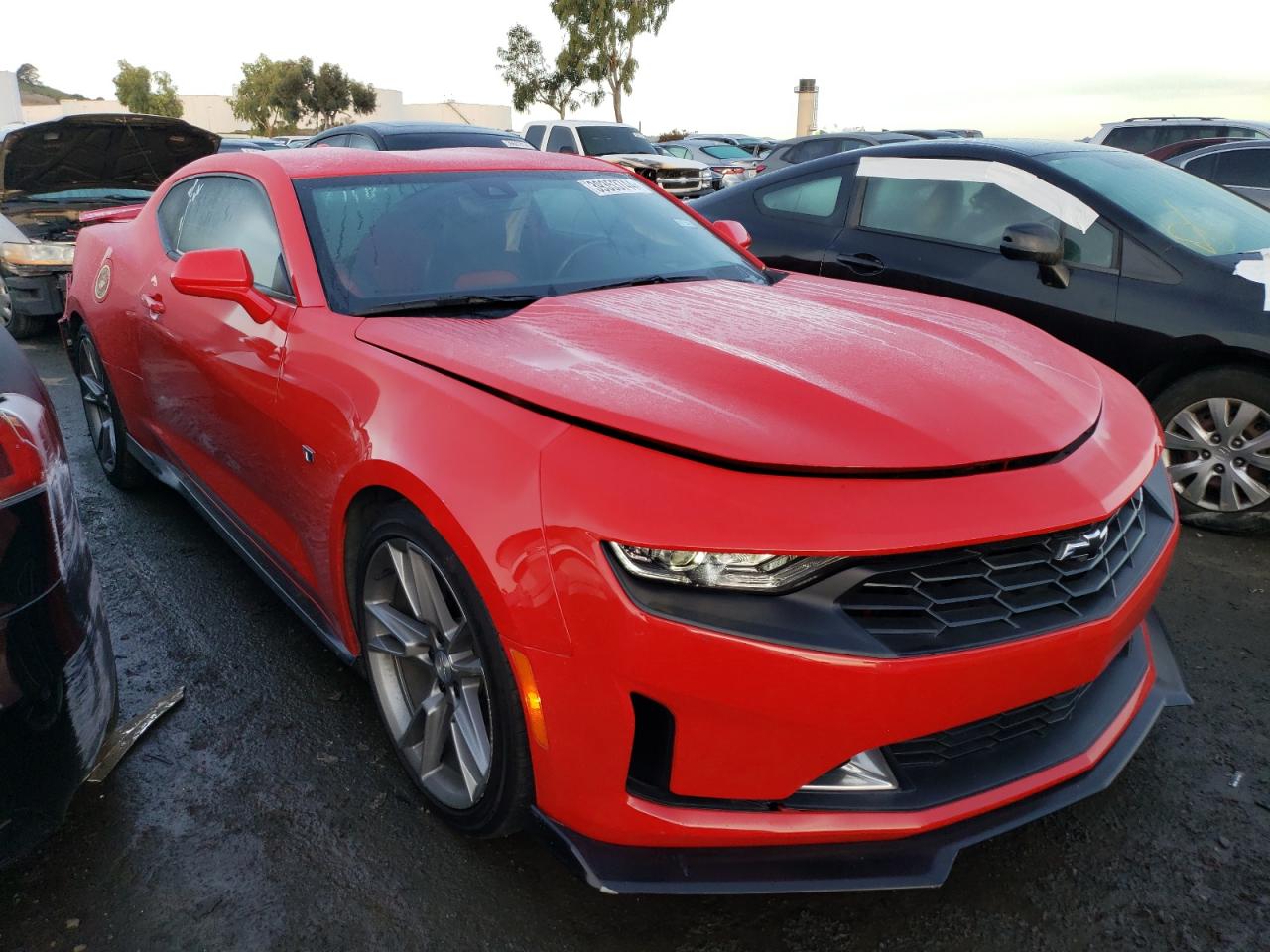 2022 CHEVROLET CAMARO LT VIN:1G1FD1RSXN0123166