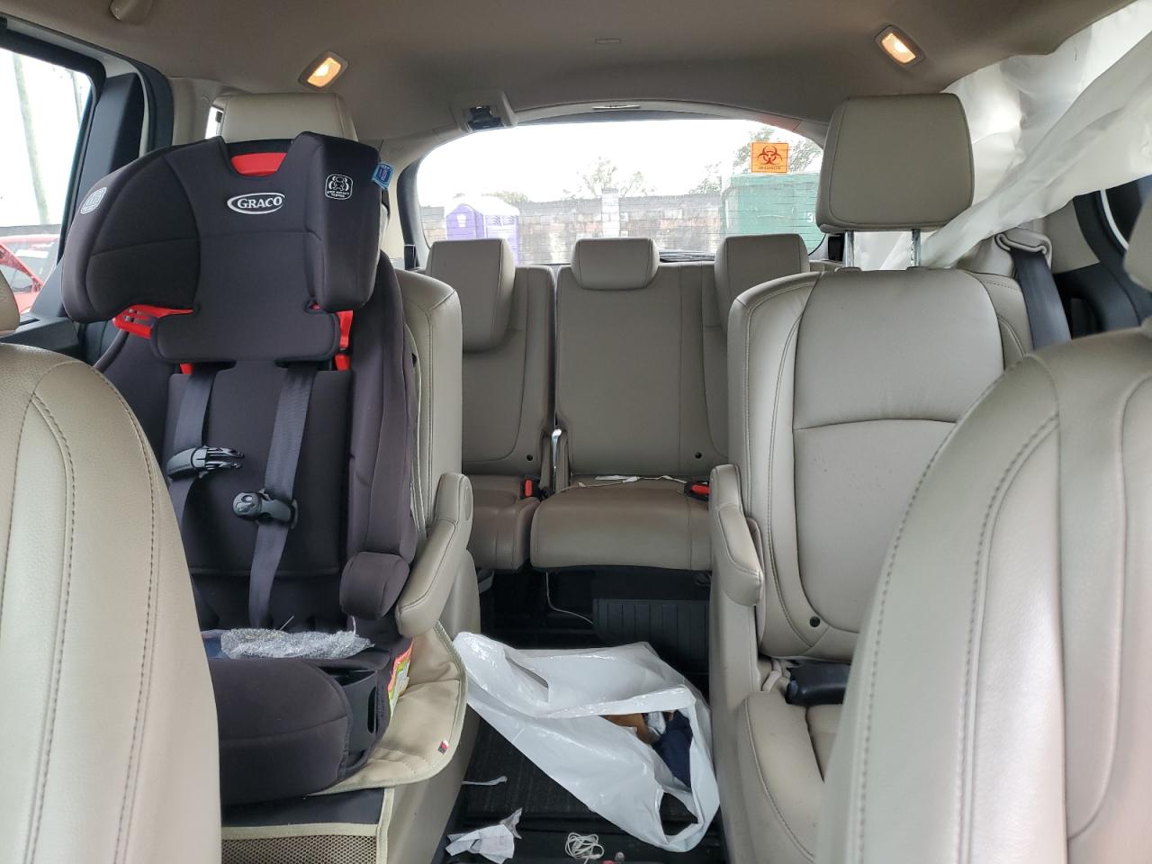 2022 HONDA ODYSSEY TOURING VIN:5FNRL6H88NB007721