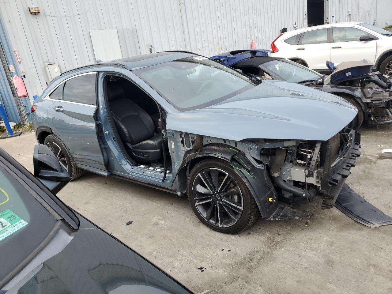 2022 INFINITI QX55 ESSENTIAL VIN:3PCAJ5K38NF113709