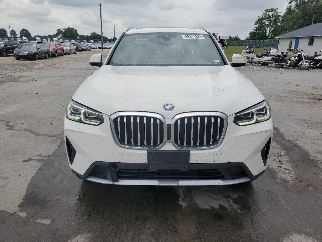 2022 BMW X3 XDRIVE30I VIN:5UX53DP03N9K86308