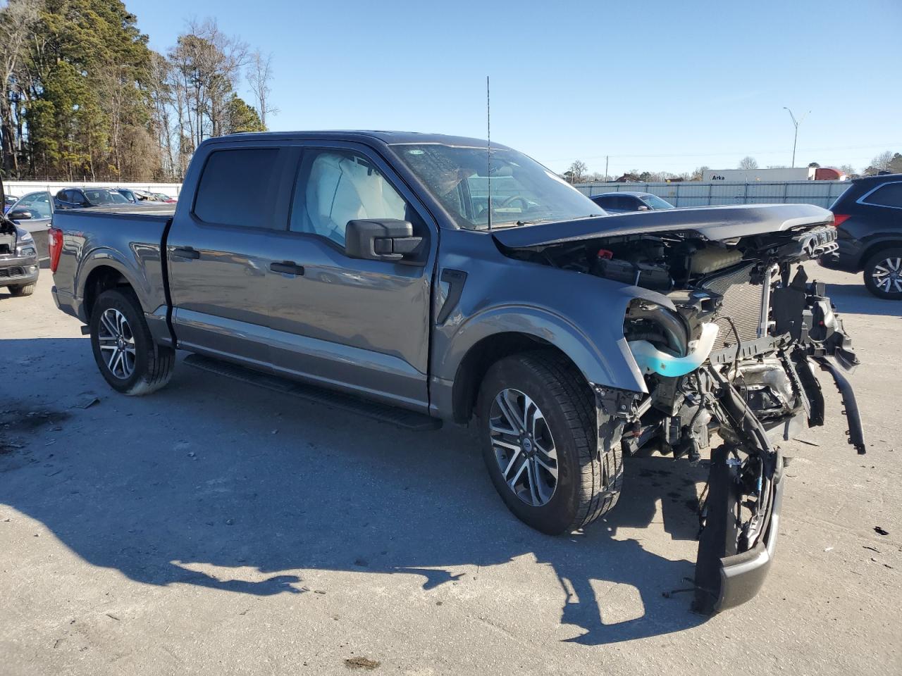 2023 FORD F150 SUPERCREW VIN:1FTEW1CPXPKD76822