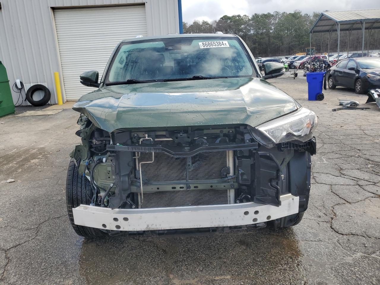 2022 TOYOTA 4RUNNER NIGHT SHADE VIN:JTEDU5JR3N5263198