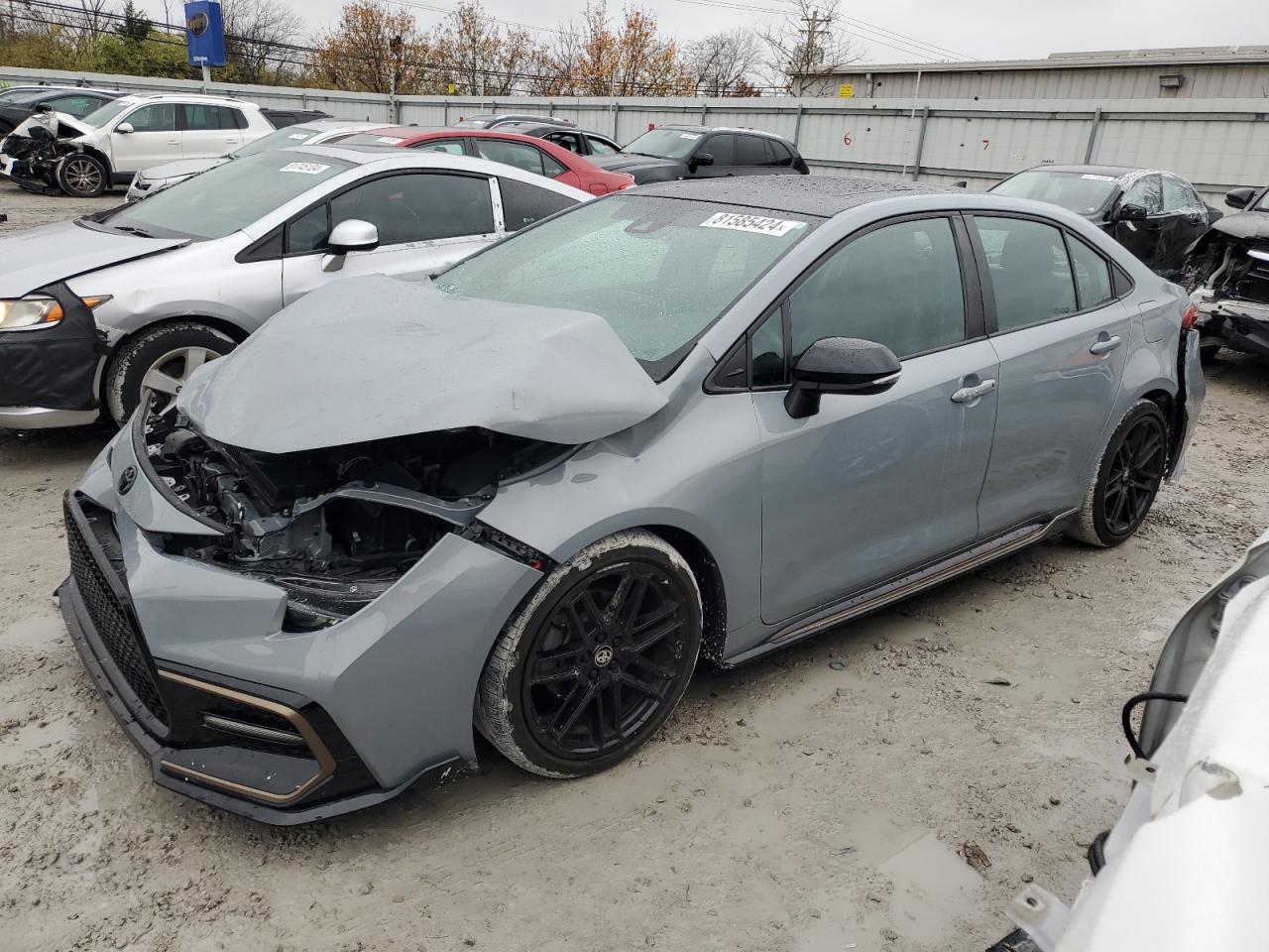 2022 TOYOTA COROLLA XSE VIN:5YFT4MCE6NP099629