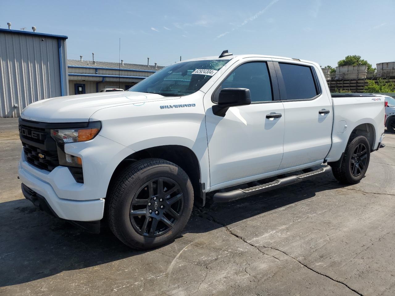 2024 CHEVROLET SILVERADO K1500 CUSTOM VIN:3GCPDBEK7RG168753