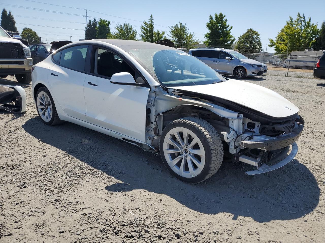 2022 TESLA MODEL 3  VIN:5YJ3E1EB2NF127663