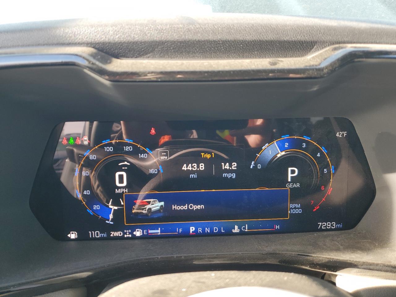 2024 CHEVROLET COLORADO ZR2 VIN:1GCPTFEK0R1203710