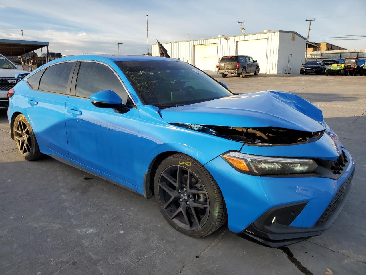 2022 HONDA CIVIC SPORT TOURING VIN:19XFL1H87NE018737