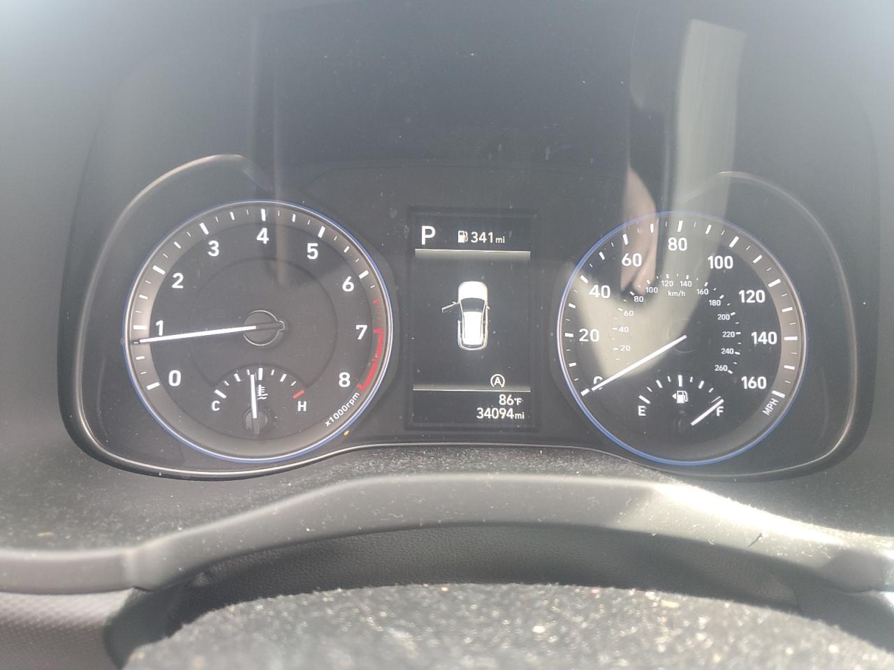 2022 HYUNDAI KONA SEL VIN:KM8K32AB3NU856349