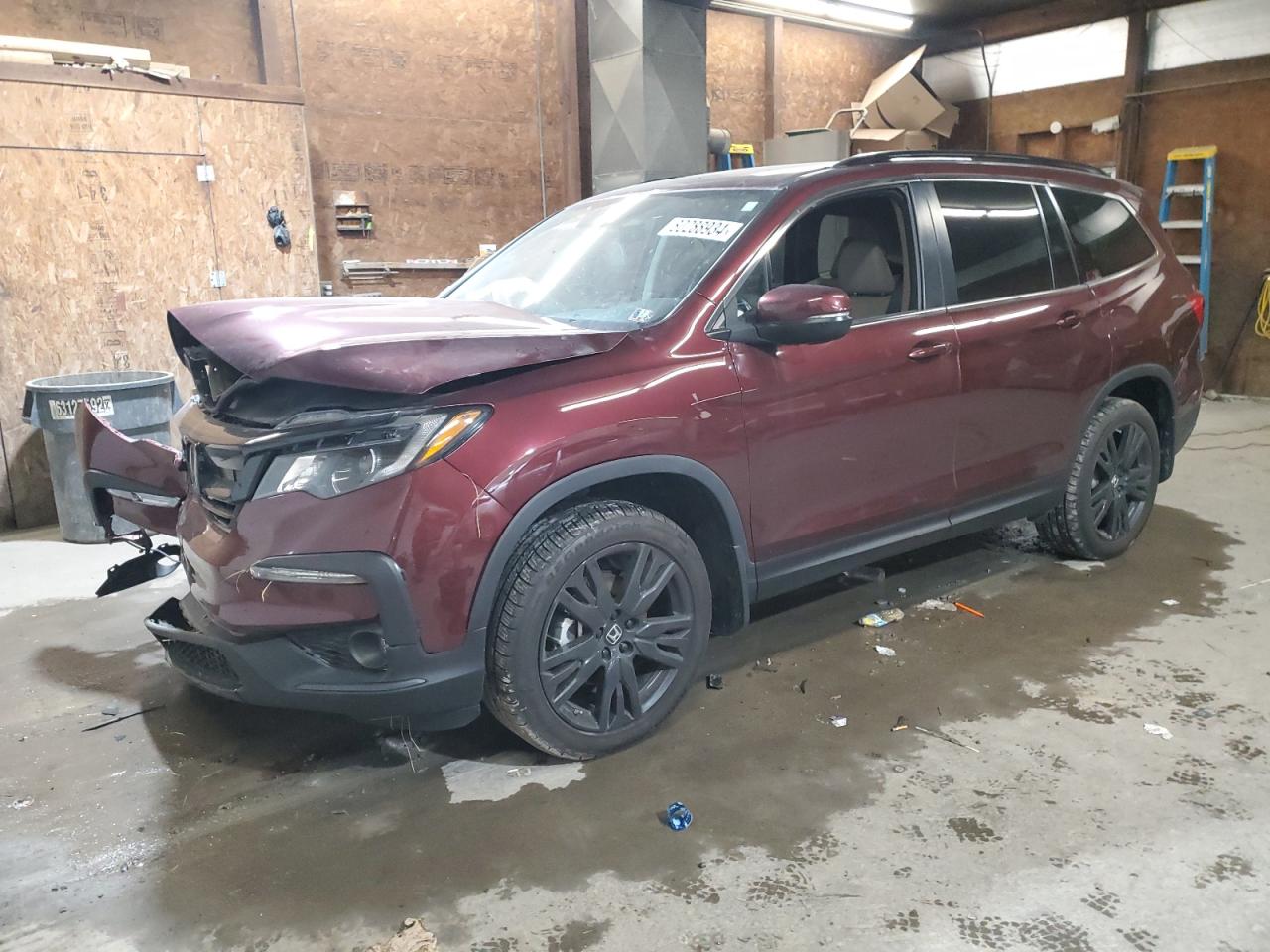 2022 HONDA PILOT SE VIN:5FNYF6H28NB043066