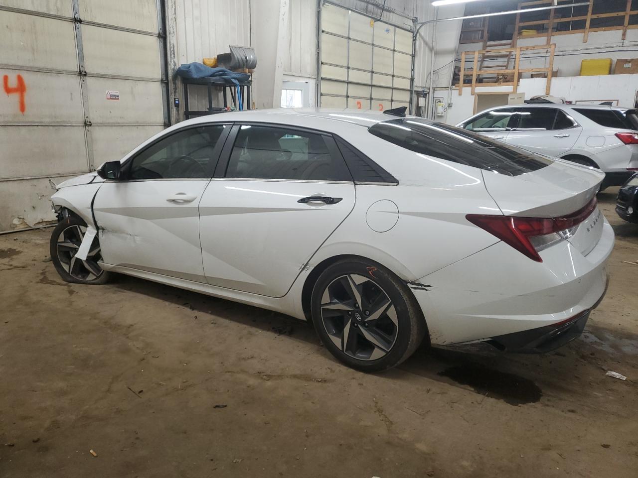2022 HYUNDAI ELANTRA LIMITED VIN:5NPLP4AG1NH077174