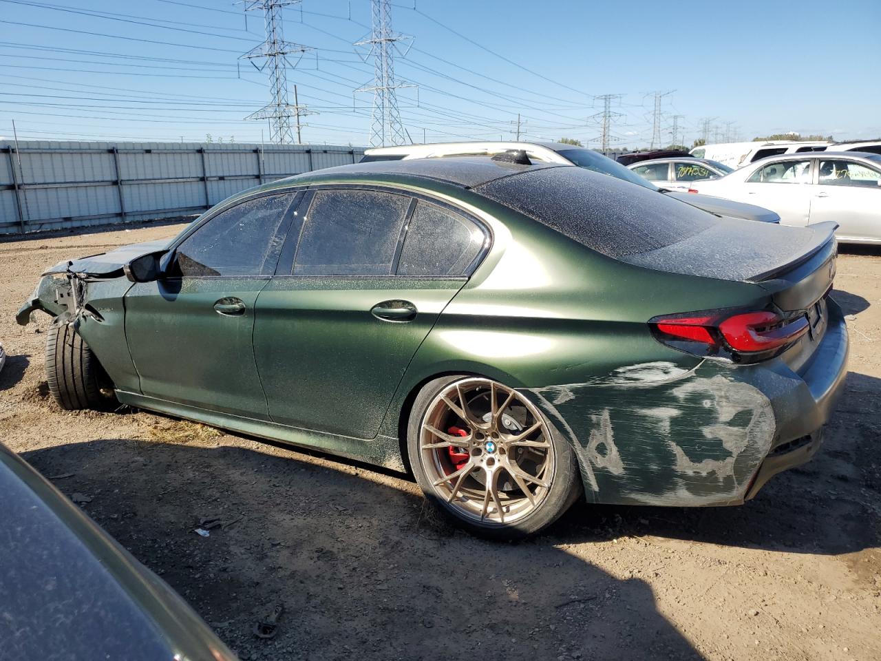 2022 BMW M5 CS VIN:WBS73CH01NCJ52802