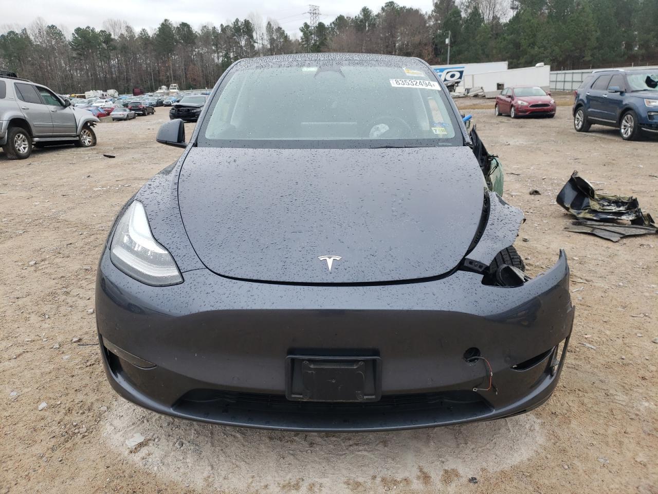 2022 TESLA MODEL Y  VIN:7SAYGDEE1NA009096