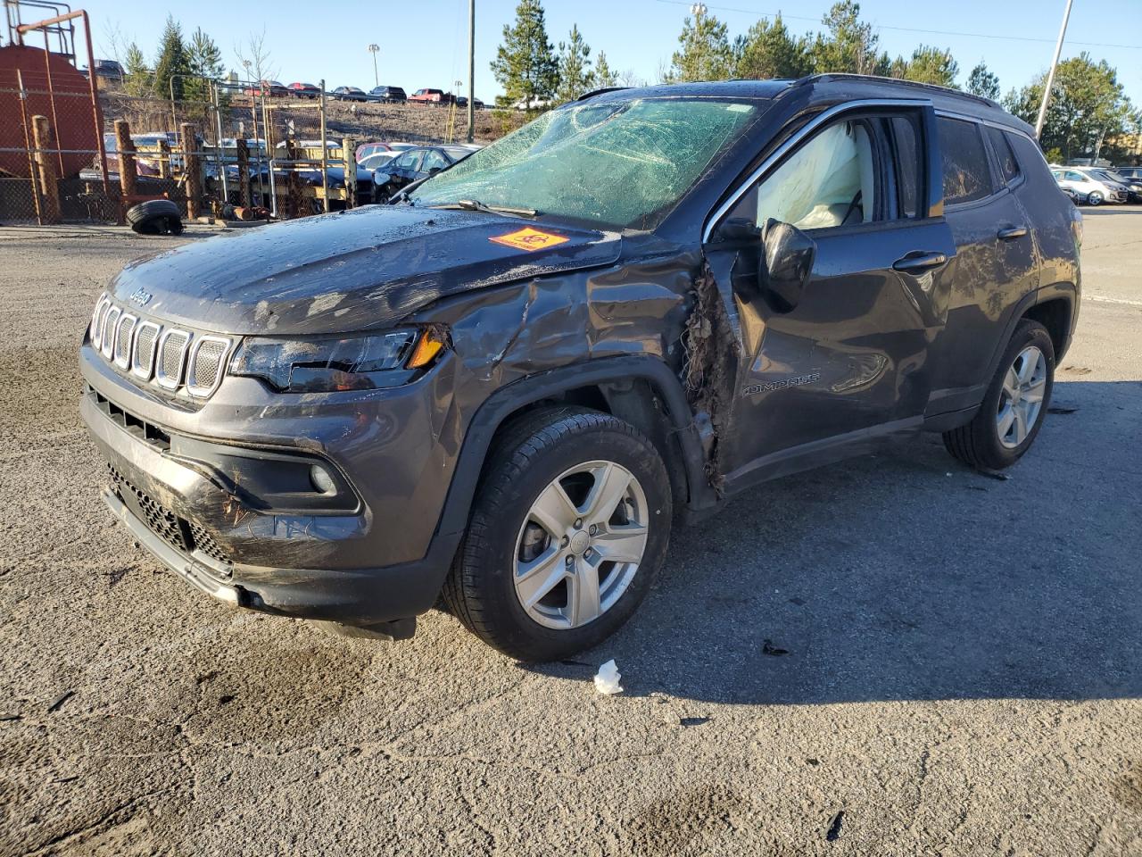 2022 JEEP COMPASS LATITUDE VIN:1C3CCBBG4DN569098