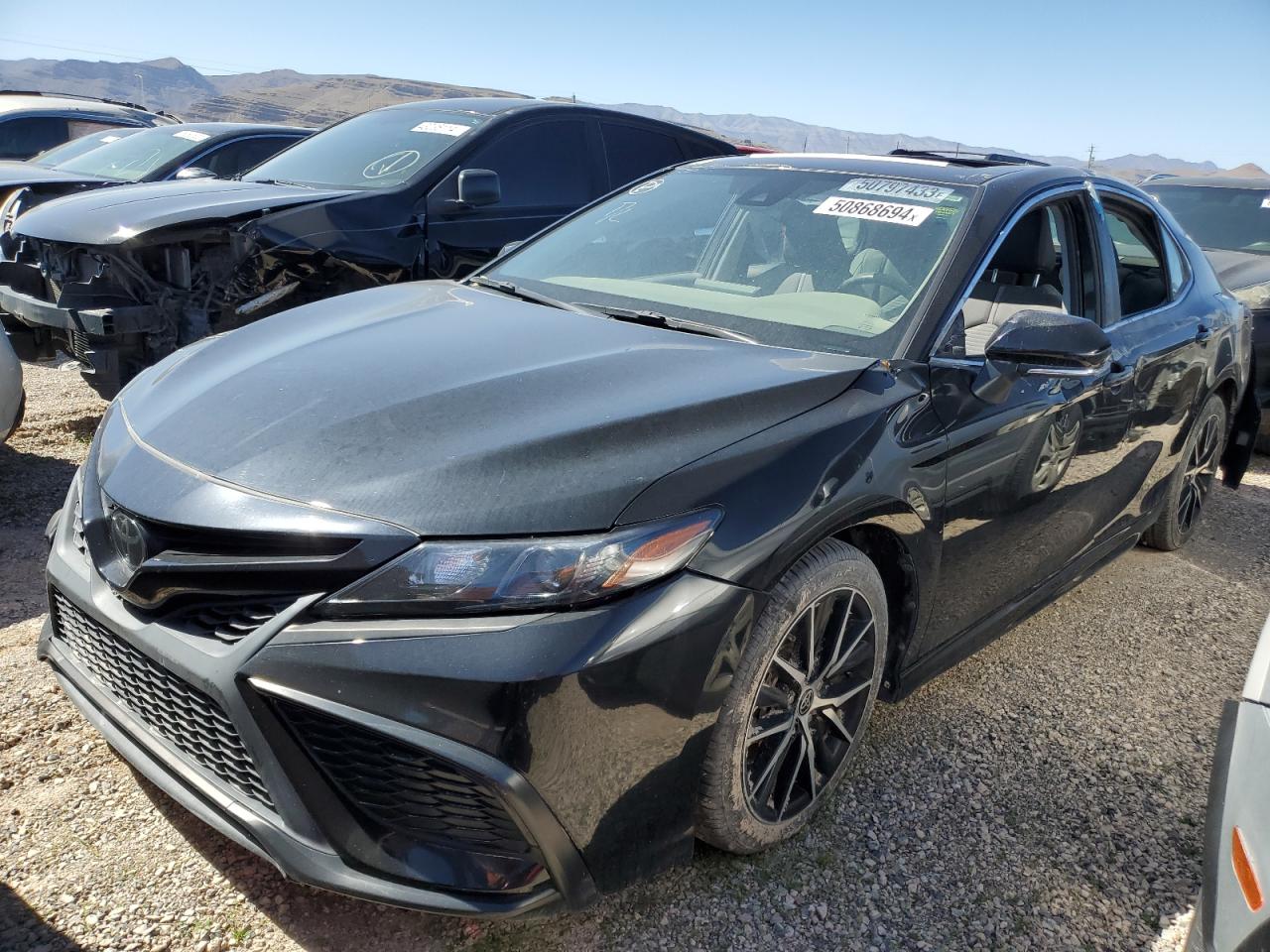 2022 TOYOTA CAMRY SE VIN:4T1T11AK2NU637614