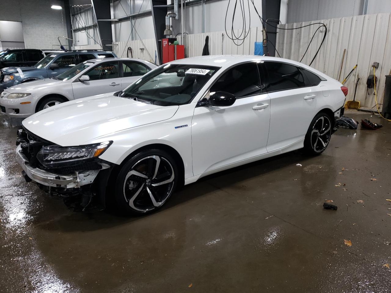 2022 HONDA ACCORD HYBRID SPORT VIN:1HGCV3F2XNA044907