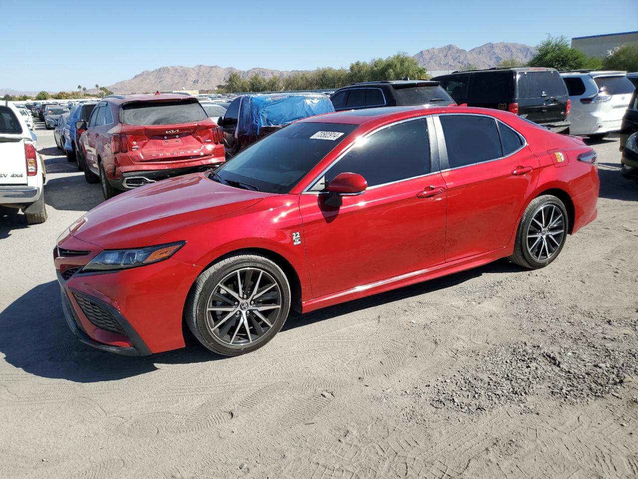 2022 TOYOTA CAMRY NIGHT SHADE VIN:4T1S11AK6NU034628