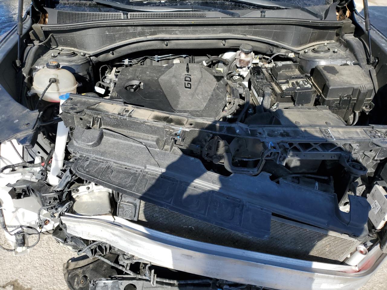 2022 HYUNDAI SANTA FE SEL VIN:5NMS6DAJ4NH455995